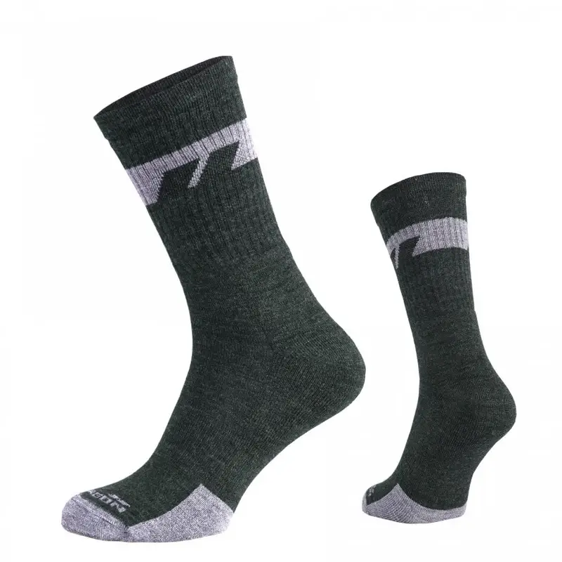 Promocja Skarpety Alpine Merino Medium Pentagon Olive Green (EL14016)