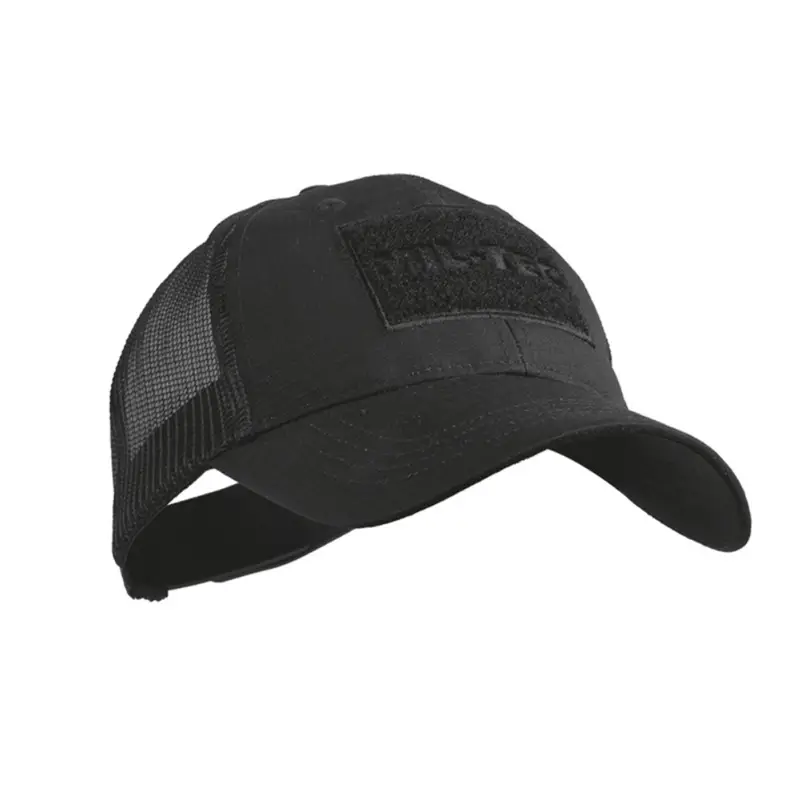Czapka Z Daszkiem Baseball TRUCKER Mil-tec Czarna (12318502) Szybka dostawa