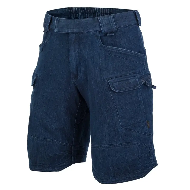 Nowość Bermudy / Krótkie Spodnie Urban Tactical Shorts UTS Helikon-Tex Denim Stretch Marine Blue 11' (SP-UTK-DS-97)