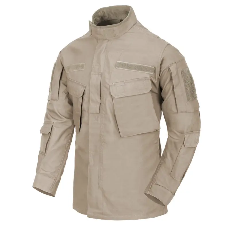 Bezpieczne zakupy Bluza CPU (Combat Patrol Uniform) Cotton Ripstop Helikon-Tex Khaki (BL-CPU-CR-13)