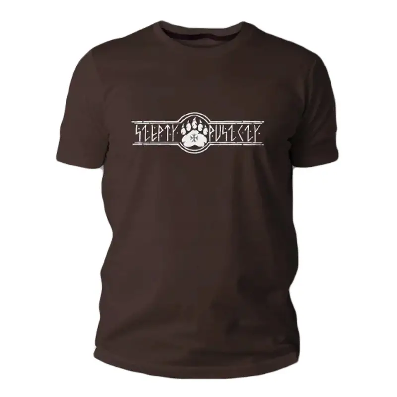 Ekspresowa dostawa T-Shirt Szepty Puszczy TigerWood Brązowy