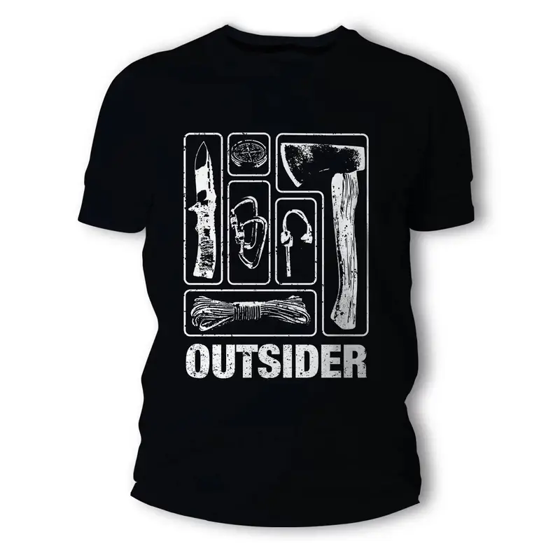 Ograniczona ilość T-Shirt Outsider TigerWood Czarny