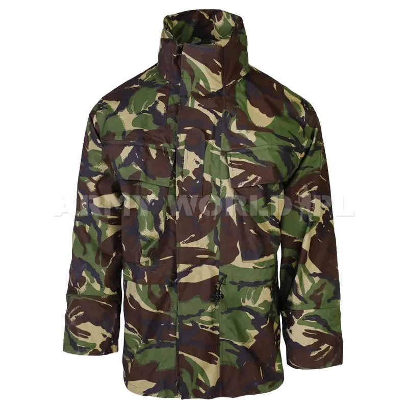 Kup online Kurtka Wojskowa Brytyjska Przeciwdeszczowa Smock IRR DPM Woodland Oryginał Nowa