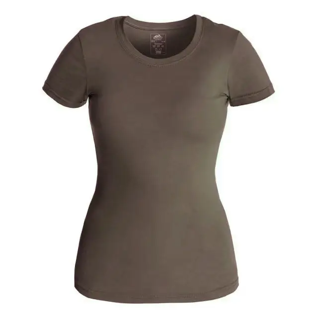 Kup online T-shirt Damski Z Bawełny Organicznej Slim Helikon-Tex Earth Brown (TS-TSW-OS-0A)