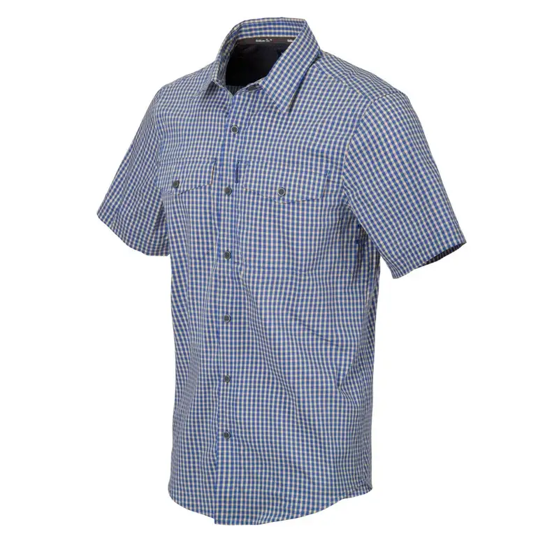 Kup online Koszula Covert Concealed Carry Short Sleeve Royal Blue Checkered Helikon-Tex (KO-CCS-CB-C4)