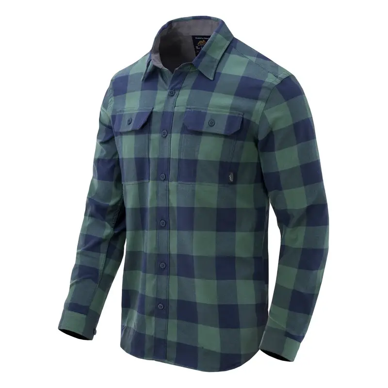 Szybka wysyłka Koszula GreyMan Helikon-Tex Moss Green Checkered (KO-GMN-NS-PG)