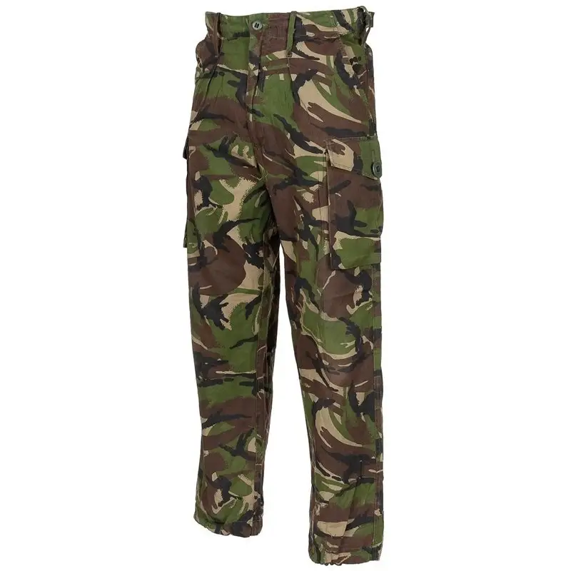 Hit sprzedaży Spodnie BojówkiWojskowe Brytyjskie DPM Woodland Lightweight Oryginał Demobil BDB