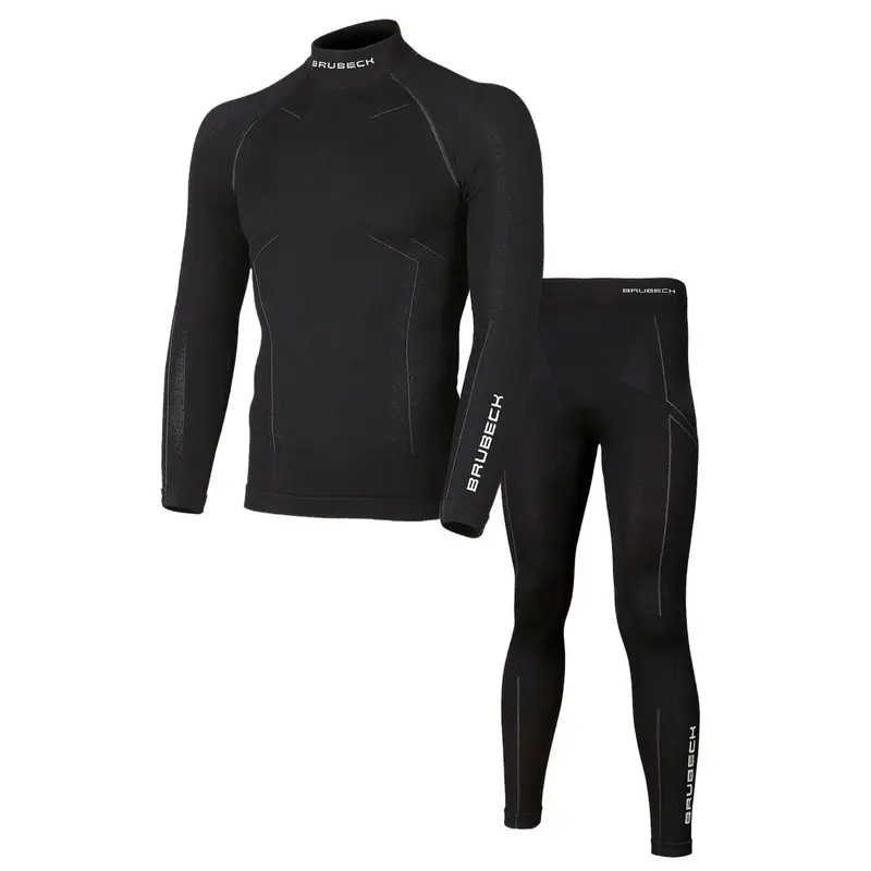 Zestaw Męski Bluza + Spodnie Extreme WOOL Brubeck Czarny Ograniczona ilość