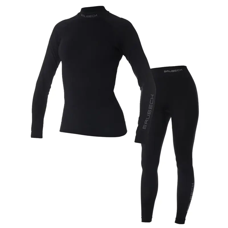 Nowość Zestaw Damski Bluza + Spodnie Extreme THERMO Brubeck Czarny