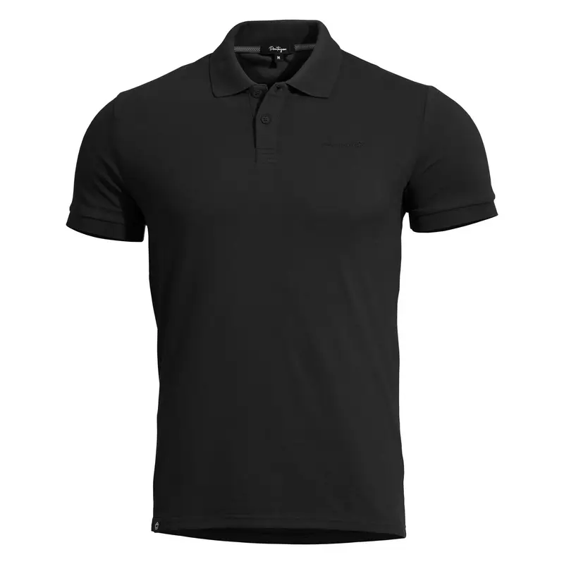 Bestseller Koszulka Polo Moth Piquet Pentagon Czarna (K09047)