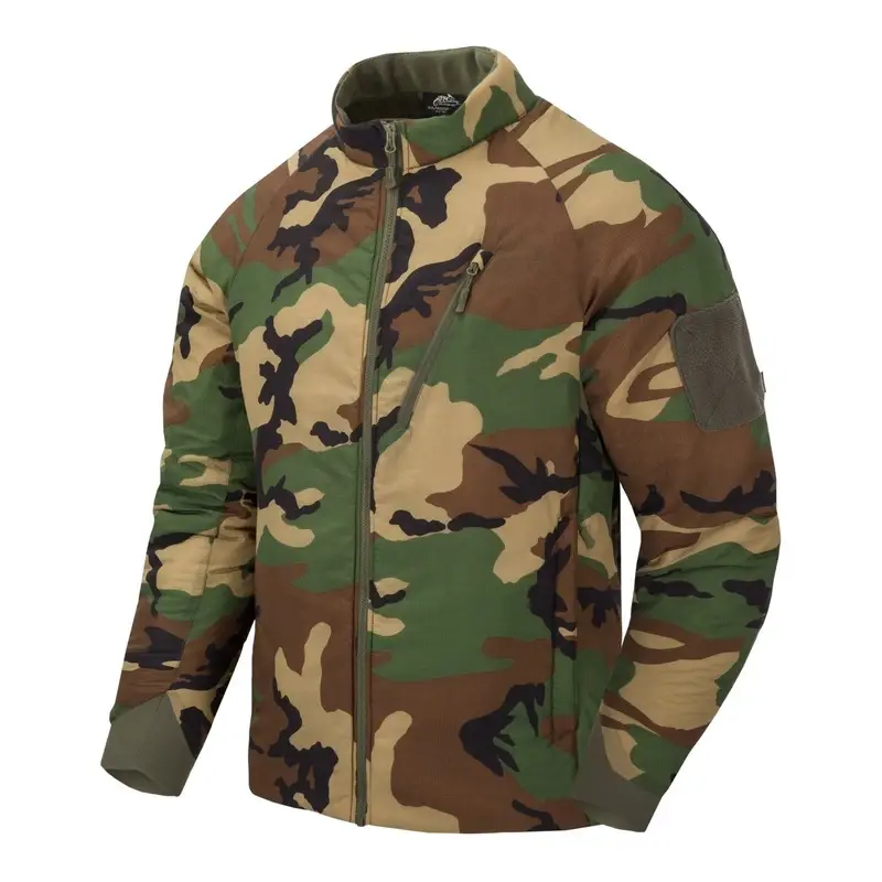 Taniej Kurtka WOLFHOUND Climashield Apex 67g Helikon-Tex US Woodland (KU-WLF-NL-03)