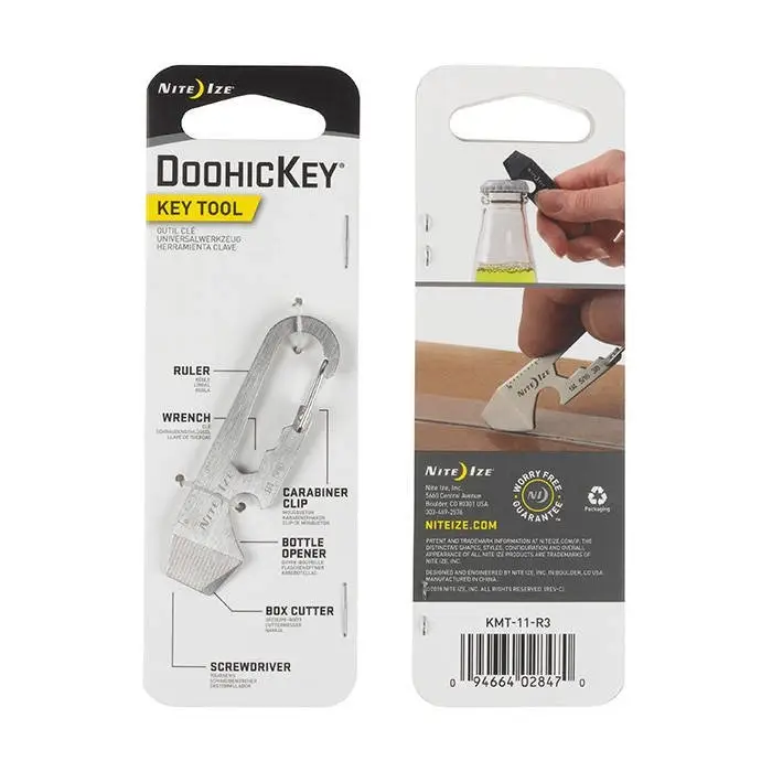 Rabat Brelok DoohicKey Key-Tool Nite Ize Stalowy (KMT-11-R3)
