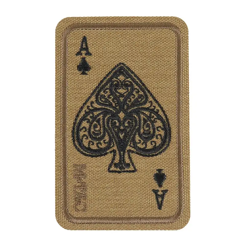 Nowość Naszywka Ace of Spades (Haftowanie)M-Tac Coyote (51324005)
