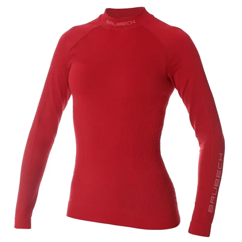 Bluza Damska Extreme Thermo Brubeck Bordowa (LS15280) Do wyczerpania zapasów
