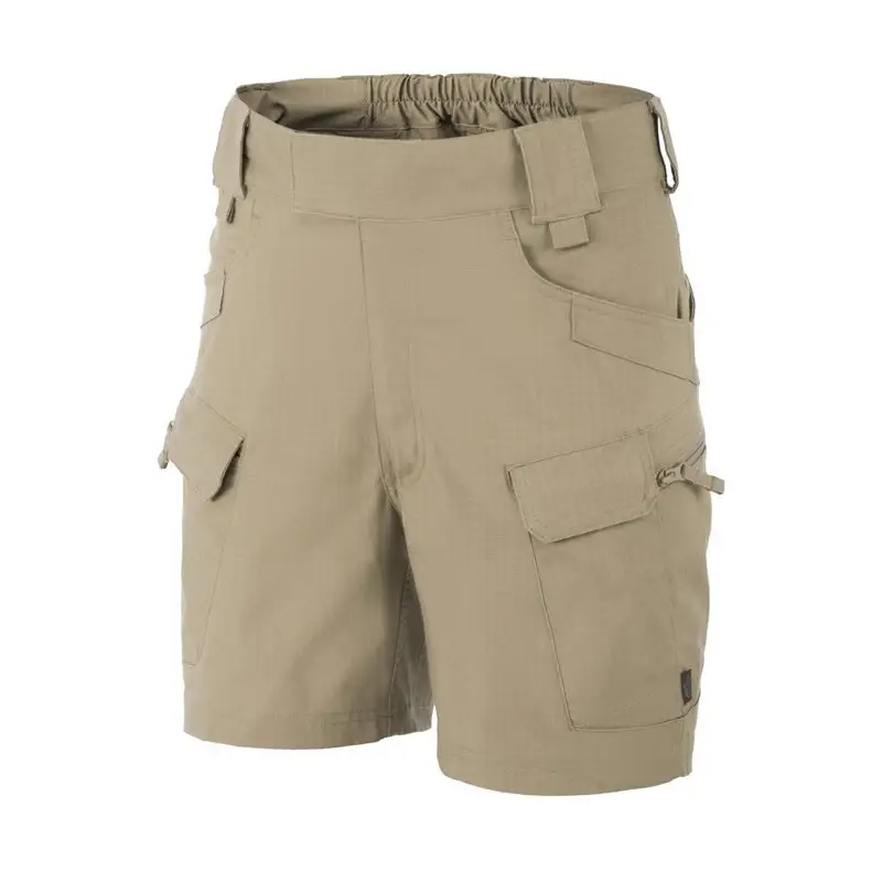 Bestseller Bermudy / Krótkie Spodnie Urban Tactical Shorts UTS Helikon-Tex Khaki Ripstop 6" (SP-UTU-PR-13)