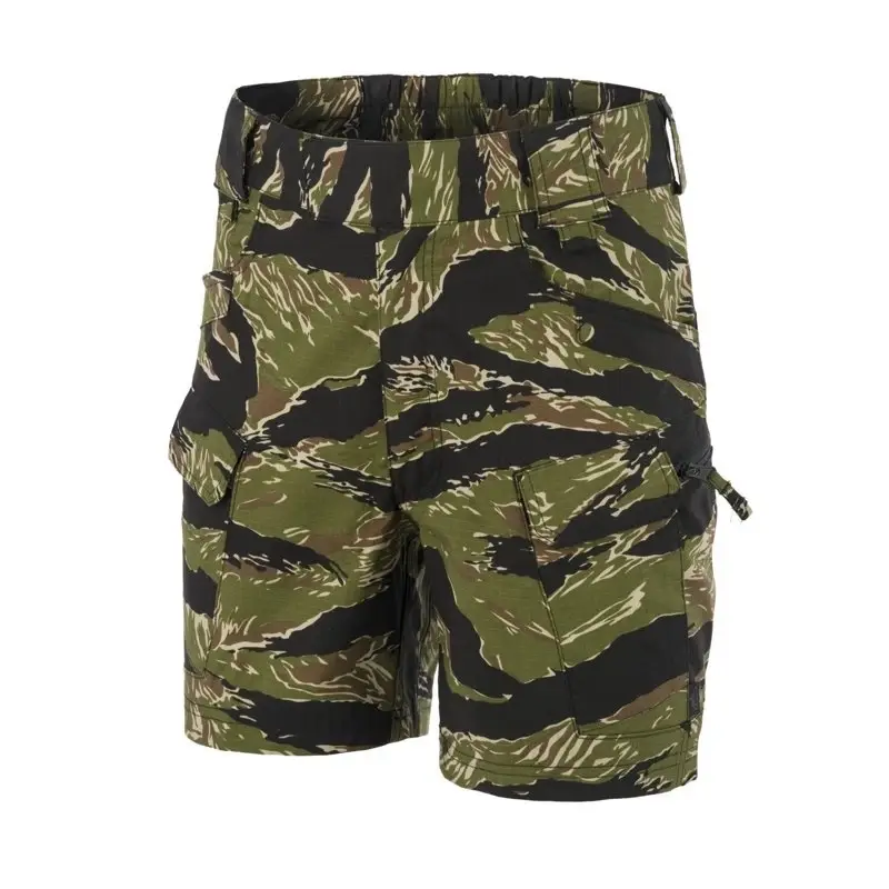 Dostępne od ręki Bermudy / Krótkie Spodnie UTS Stretch Helikon-Tex Ripstop 6"Tiger Stripe (SP-UTU-SP-62)