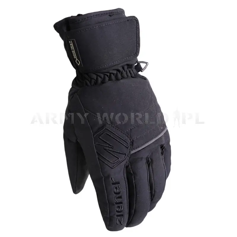 Rękawice Narciarskie Ziener Gisdo GORE-TEX® Czarne Oryginał Nowe Szybka wysyłka