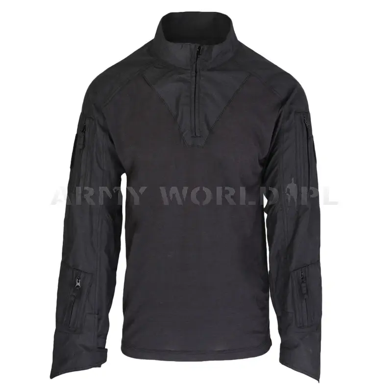 Koszula Taktyczna Holenderska Pod Kamizelkę Combat Shirt Czarna Oryginał Demobil BDB Tylko do końca tygodnia