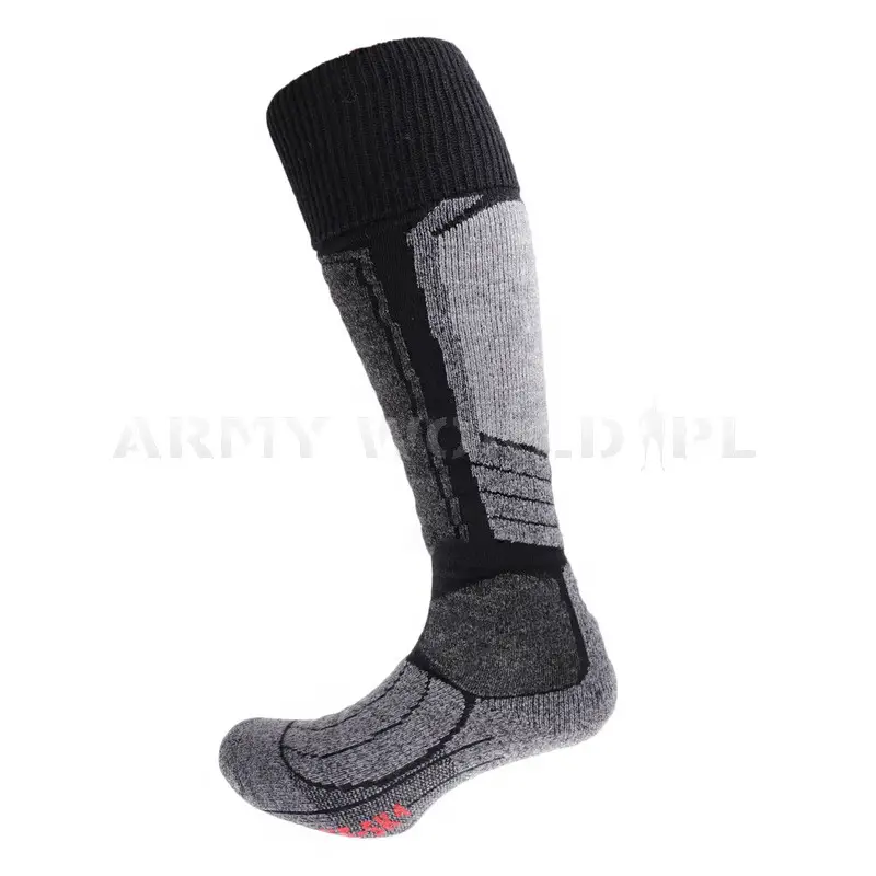 Oferta czasowa Skarpety Długie Wojskowe Falke SK1 Czarne Oryginał Demobil BDB