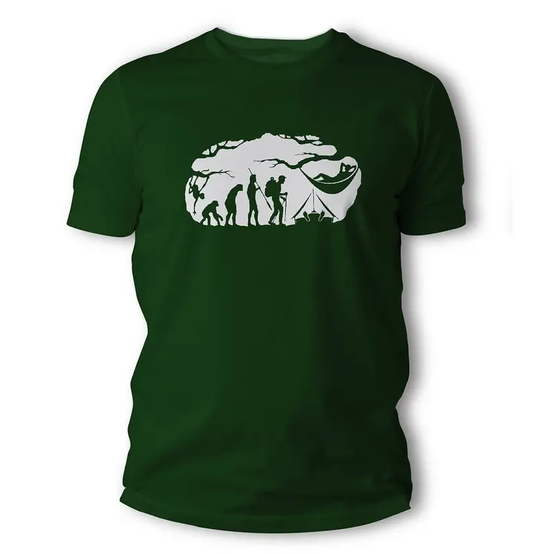 Bestseller T-Shirt Bushcraft Evolution TigerWood Ciemnozielony