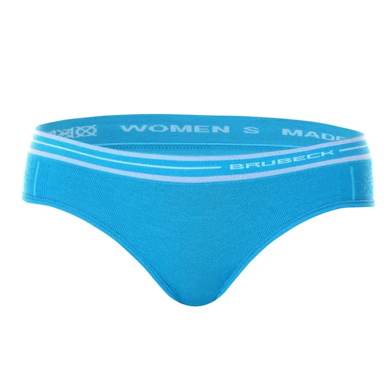 Nie przegap Majtki Damskie Hipster Active Wool Brubeck Niebieskie (HI10190)