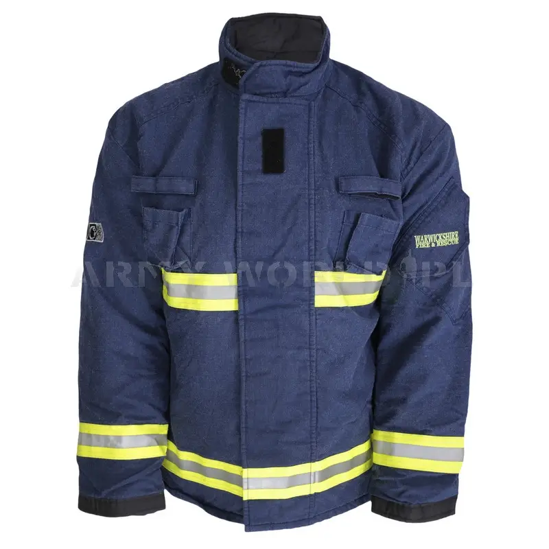 Sprawdź teraz Kurtka Strażacka Trudnopalna Lion Apparel Granatowa Oryginał Nowa
