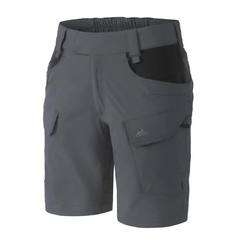 Ostatnie sztuki Bermudy / Krótkie Spodnie Damskie Outdoor Tactical Pants OTP 8.5" Helikon-Tex Shadow Grey / Czarne (SW-OTS-VL-3501A)