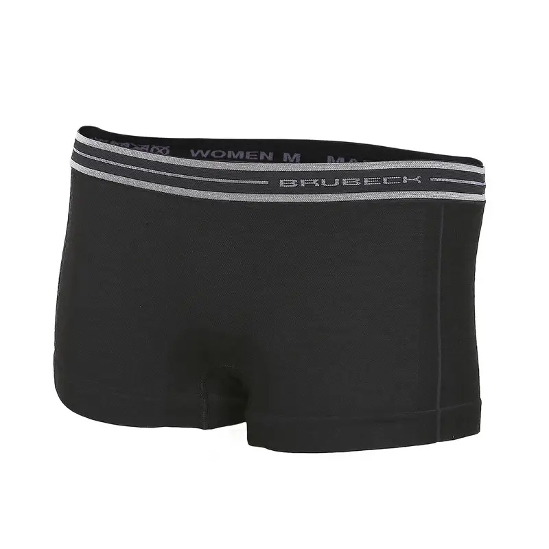 Zniżka Bokserki Damskie ACTIVE WOOL Brubeck Czarne (BX10860)
