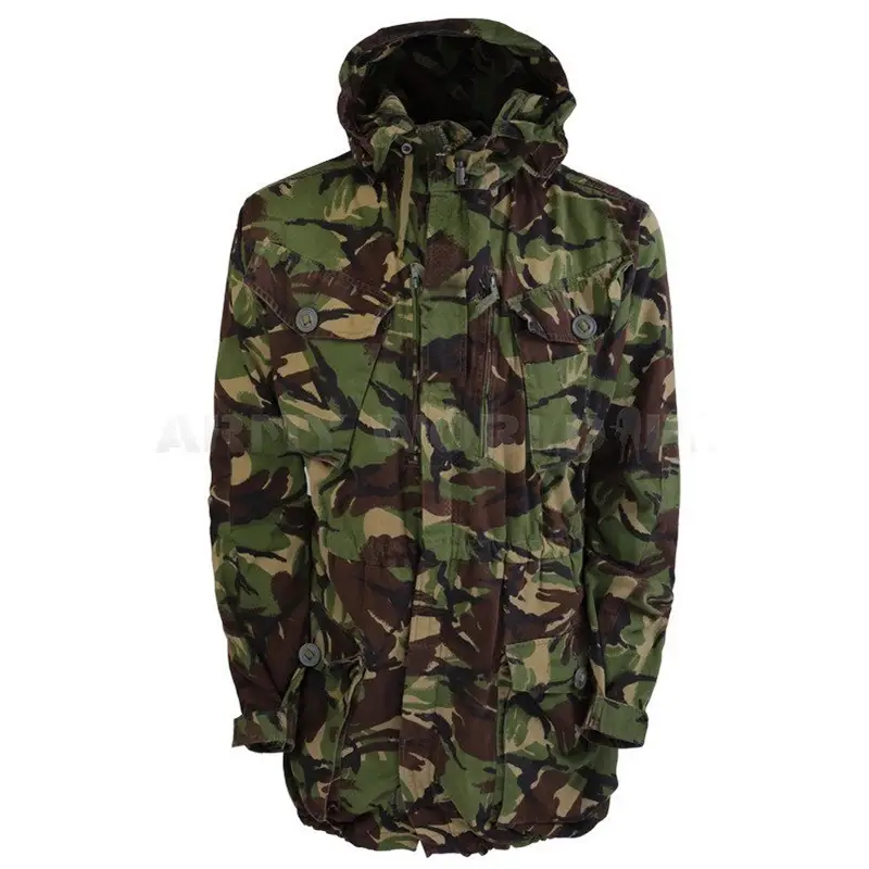 Oferta limitowana Kurtka Parka Smock Wojskowa Brytyjska Windproof DPM Woodland Oryginał Demobil BDB