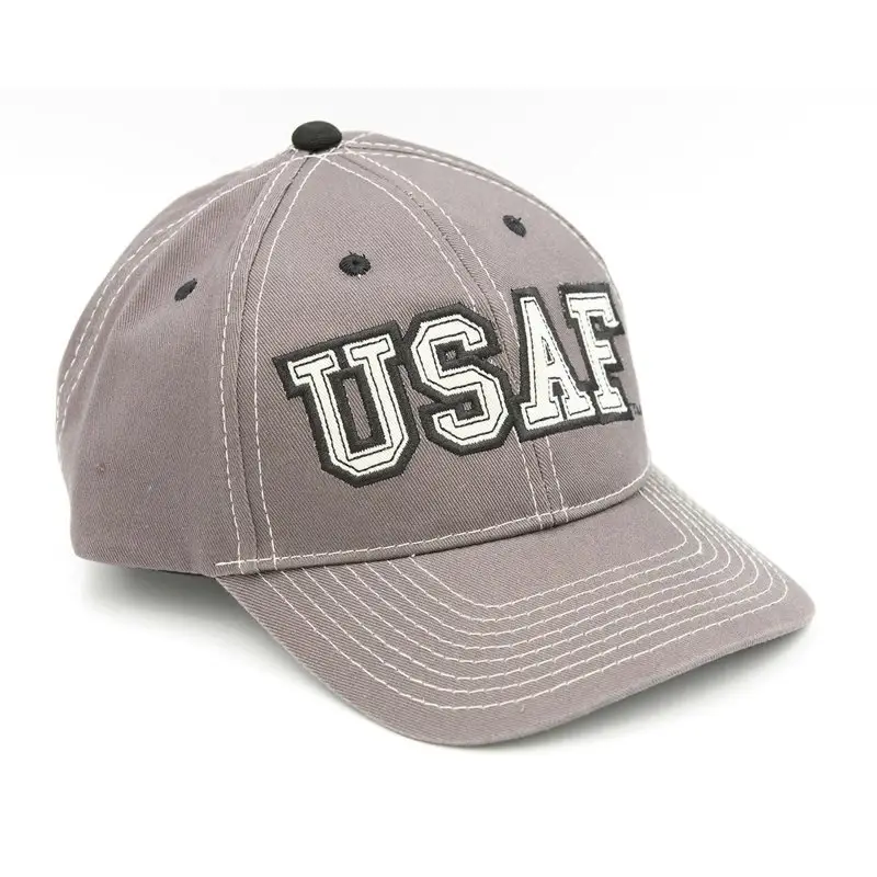Czapka USAF STITCH Embroidered 7.62 Design Szara (BIC-732GREY) Bezpieczne zakupy
