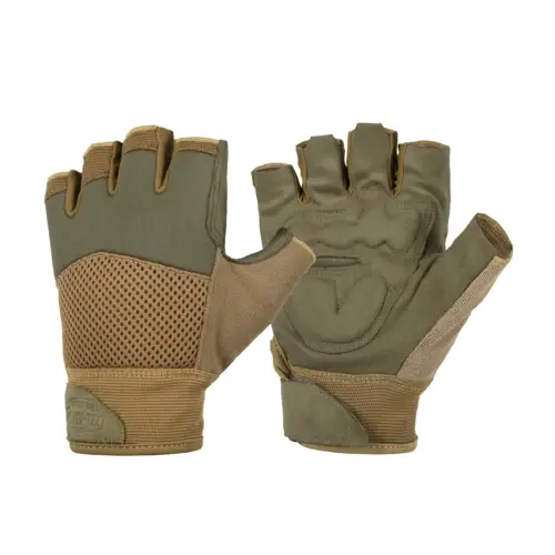 Szybka wysyłka Rękawice Taktyczne Bez Palców Half Finger HFG MK2 Helikon-Tex Olive / Coyote (RK-HF2-NE-0211A)