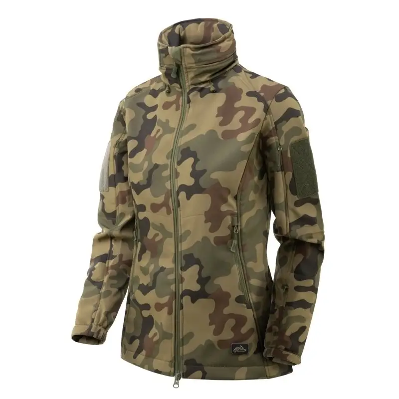 Kurtka Damska Helikon-Tex Gunfighter Shark Skin Windblocker PL Camo (KU-GUW-FM-04) Promocja