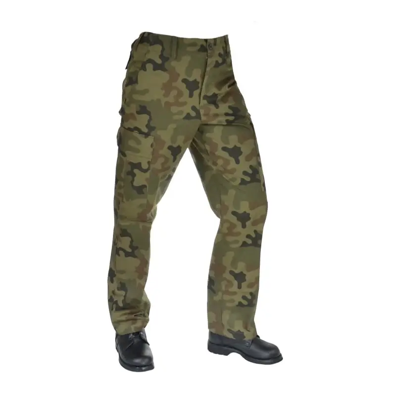 Spodnie Polowe / Bojówki Dziecięce BDU Ripstop PL Camo Premium