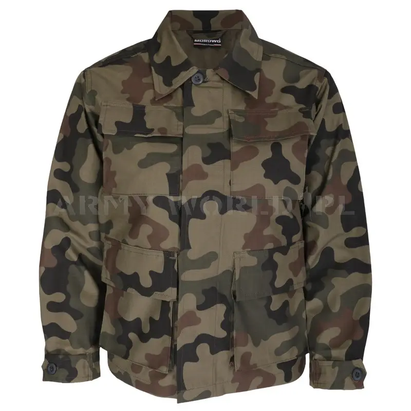 Dodaj do koszyka Bluza Polowa Dziecięca Ripstop Junior PL Camo