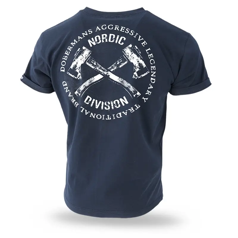 Wyjątkowa oferta T-shirtHATCHET II Doberman's Aggressive Granatowy (TS39)