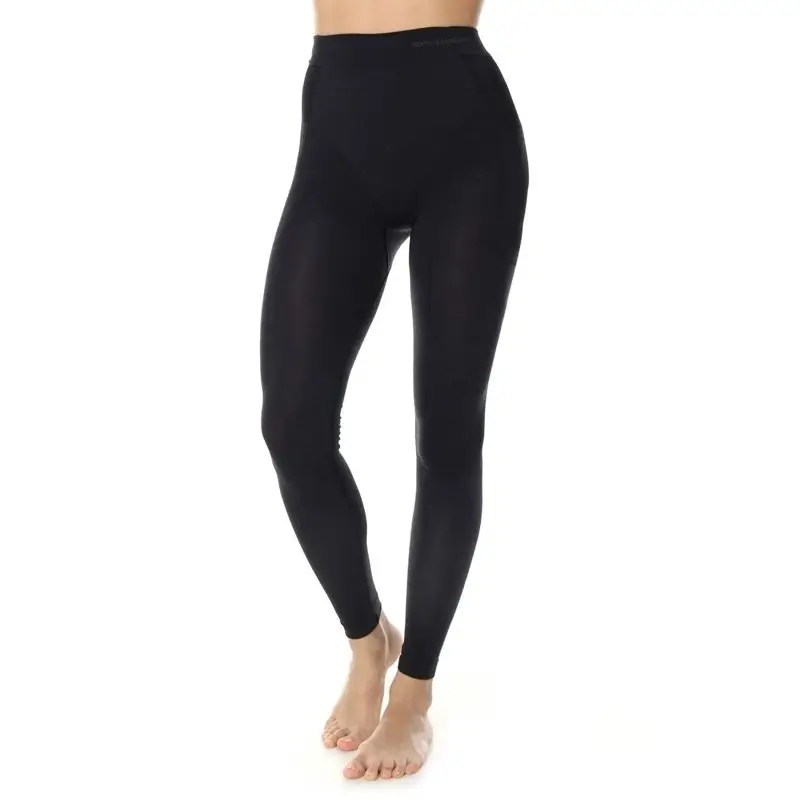 Spodnie Damskie Comfort Wool Merino Brubeck Czarne (LE11320) Taniej