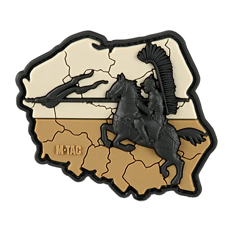 Hit cenowy Naszywka Husaria 3D PVC M-Tac Coyote (51010005)