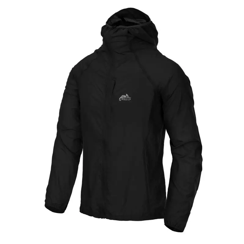 Kurtka Helikon-Tex Wiatrówka Tramontane WindPack Nylon Czarna (KU-TMT-NL-01) Tylko do końca tygodnia
