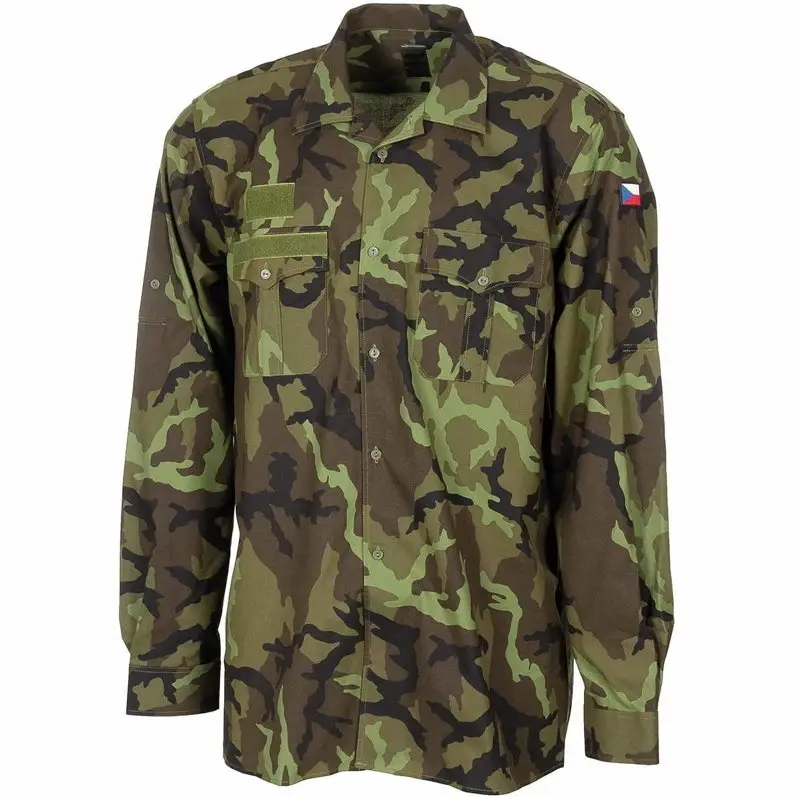 Cena promocyjna Koszula Polowa Wojskowa Czeska M95 Camo Olive Oryginał Nowa