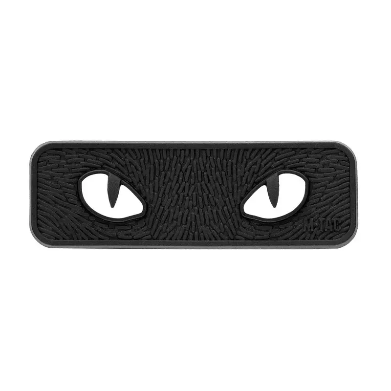 Darmowy zwrot Naszywka Cat Eyes 3D PVC M-Tac Czarna (51114002)