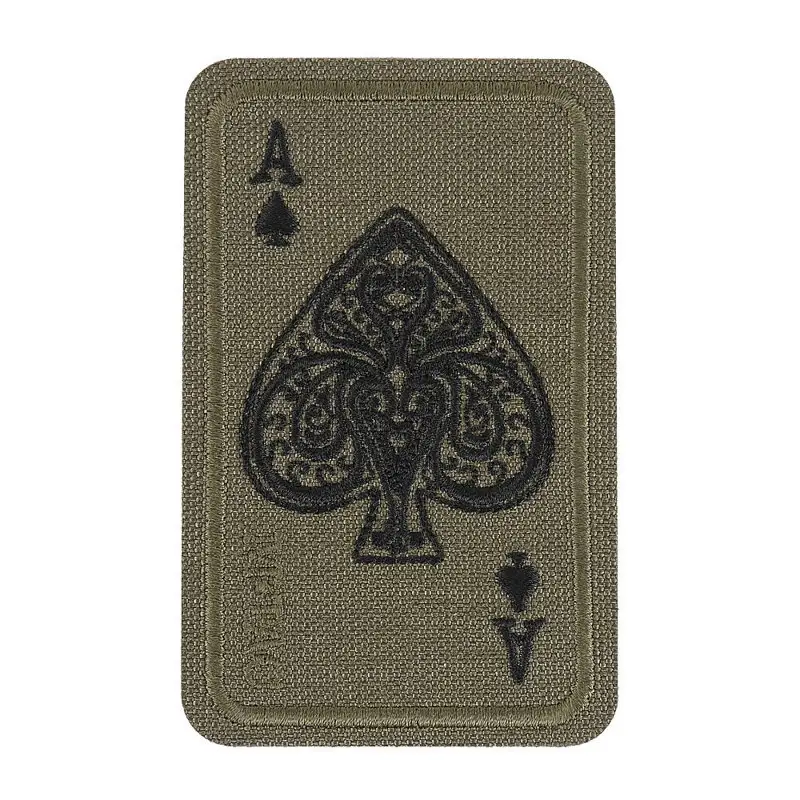 Naszywka Ace Of Spades (Haftowanie) M-Tac Ranger Green (51324023) Szybka dostawa