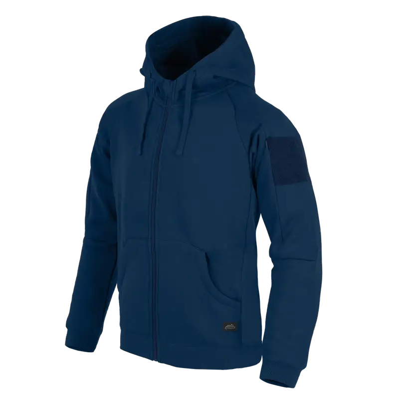 Niska cena Bluza Urban Tactical Hoodie Lite (FullZip) Helikon-Tex Niebieska (BL-ULF-CB-65)