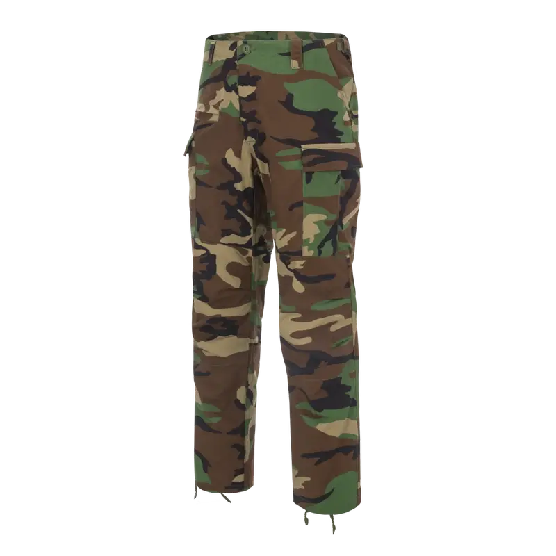 Spodnie BDU Mk2 Helikon-Tex Ripstop US Woodland (SP-BD2-PR-03) Hit sprzedaży