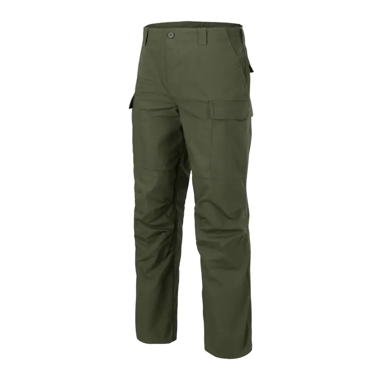 Spodnie BDU Mk2 Helikon-Tex Ripstop Olive (SP-BD2-PR-02) Nowy