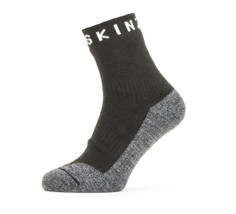 Skarpety Wodoodporne Warm Weather Sealskinz Soft Touch Ankle Length Czarno /Szare (11100058) Ostatnia szansa