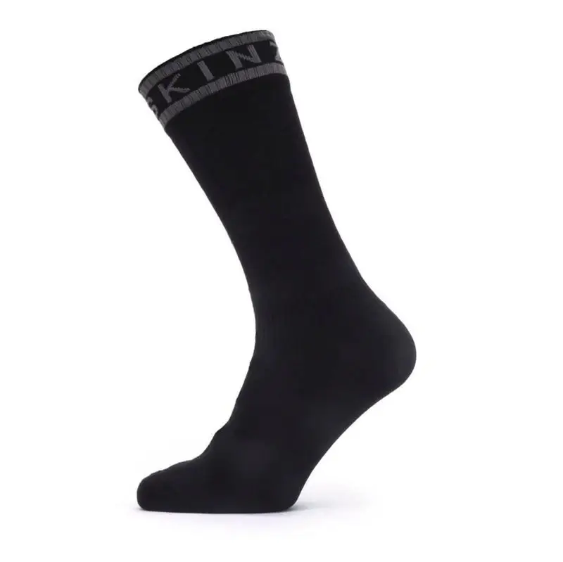 Skarpety Wodoodporne Sealskinz Warm Weather Mid Length Czarno /Szare (11100057) Okazja