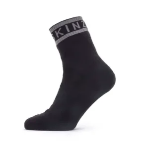 Nowy Skarpety Wodoodporne Sealskinz Warm Weather Akle Length Czarno /Szare (11100056)