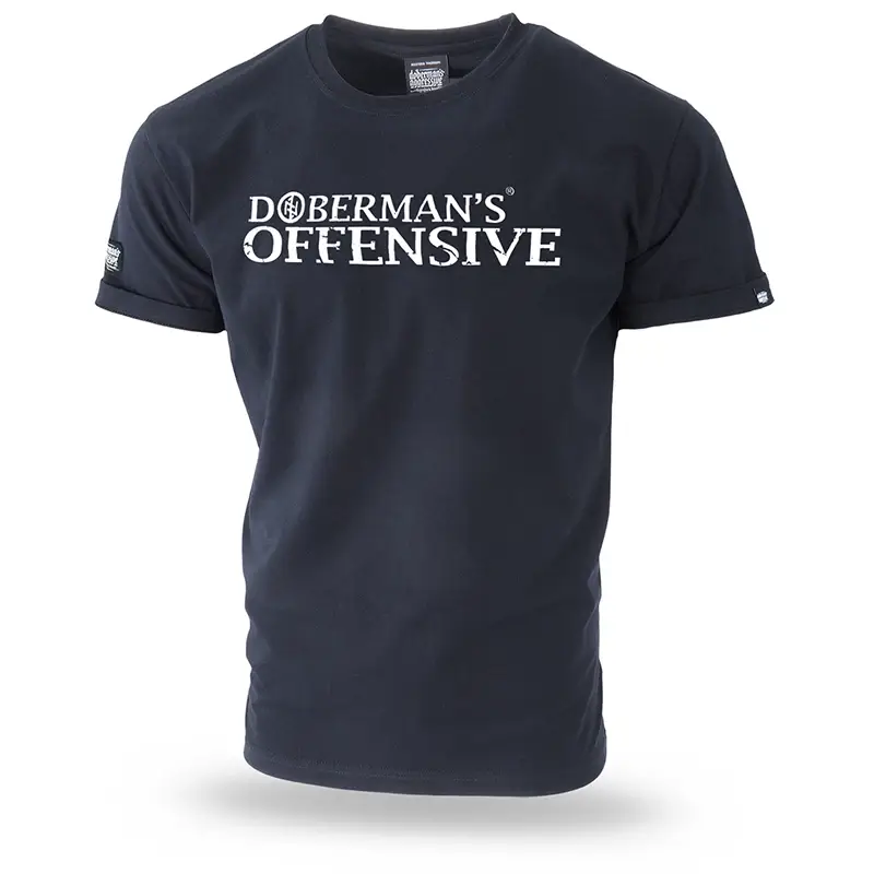T-shirt Doberman's Offensive Czarny (TS180) Sprawdź teraz