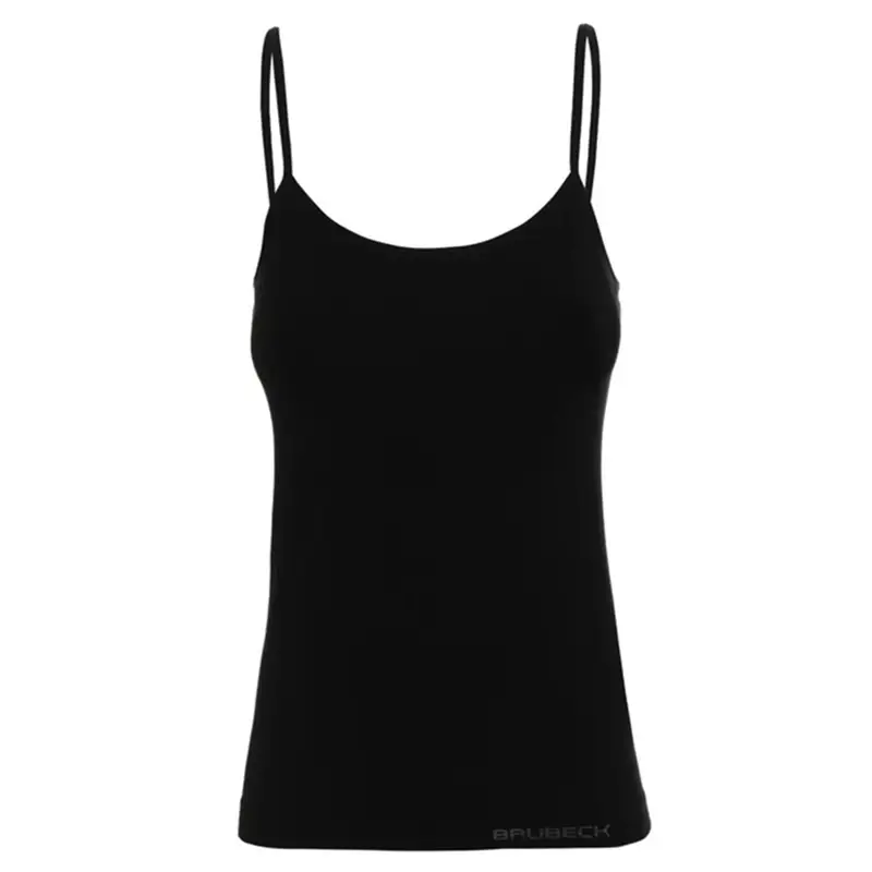 Oferta czasowa Koszulka Damska Camisole Comfort Cotton Brubeck Czarna (CM00210)