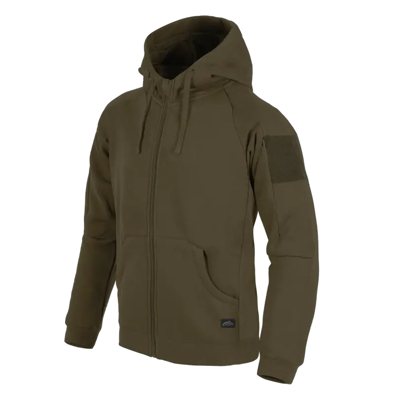 Bluza Urban Tactical Hoodie Lite (FullZip) Helikon-Tex Zielona (BL-ULF-CB-82) Ostatnia szansa